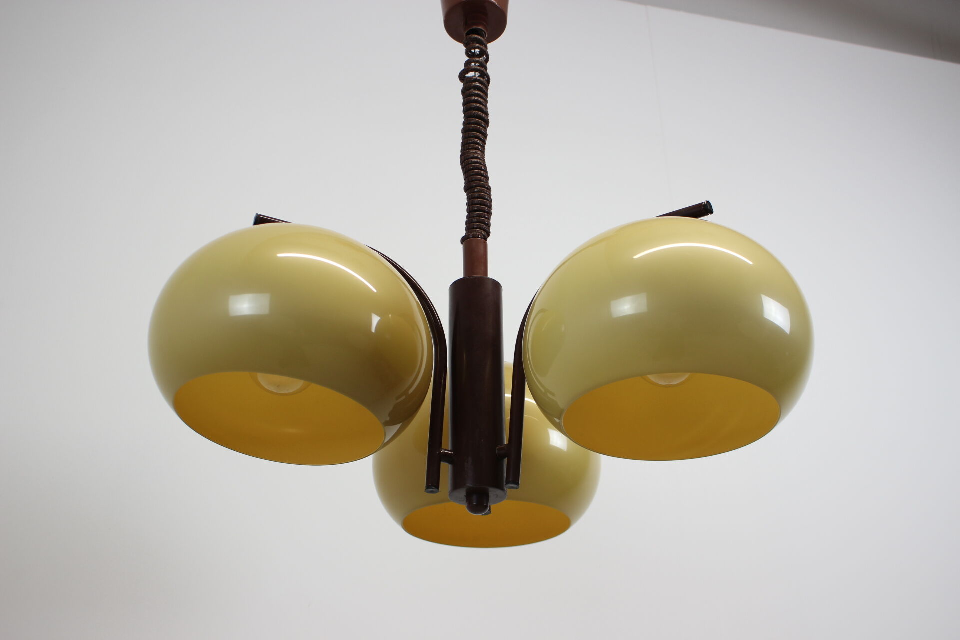Mid-century adjustable chandelier, 1970's