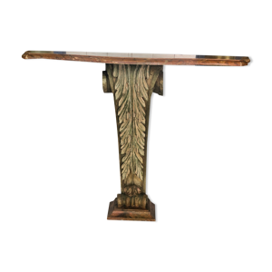 console rocaille bois