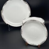 Limoges porcelain cheese/dessert service