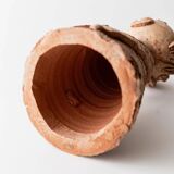 Vintage terracotta ceramic sculpture from the 1960s.