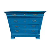 Commode bleu canard