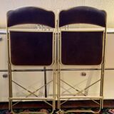 Pair of folding chairs Chaisor