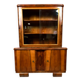 Renovated art deco display cabinet - credenz, 1930s