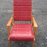 Fauteuil scandinave reglable