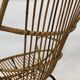 Rohe Noordwolde rattan chair, 1960, Netherlands XL siz