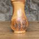 Ikebana wooden vase
