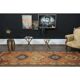 1970s vintage Turkish Oushak handmade wool cotton orange runner rug 103x330