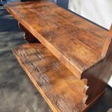 19th-century asymmetrical shelves estaminet display