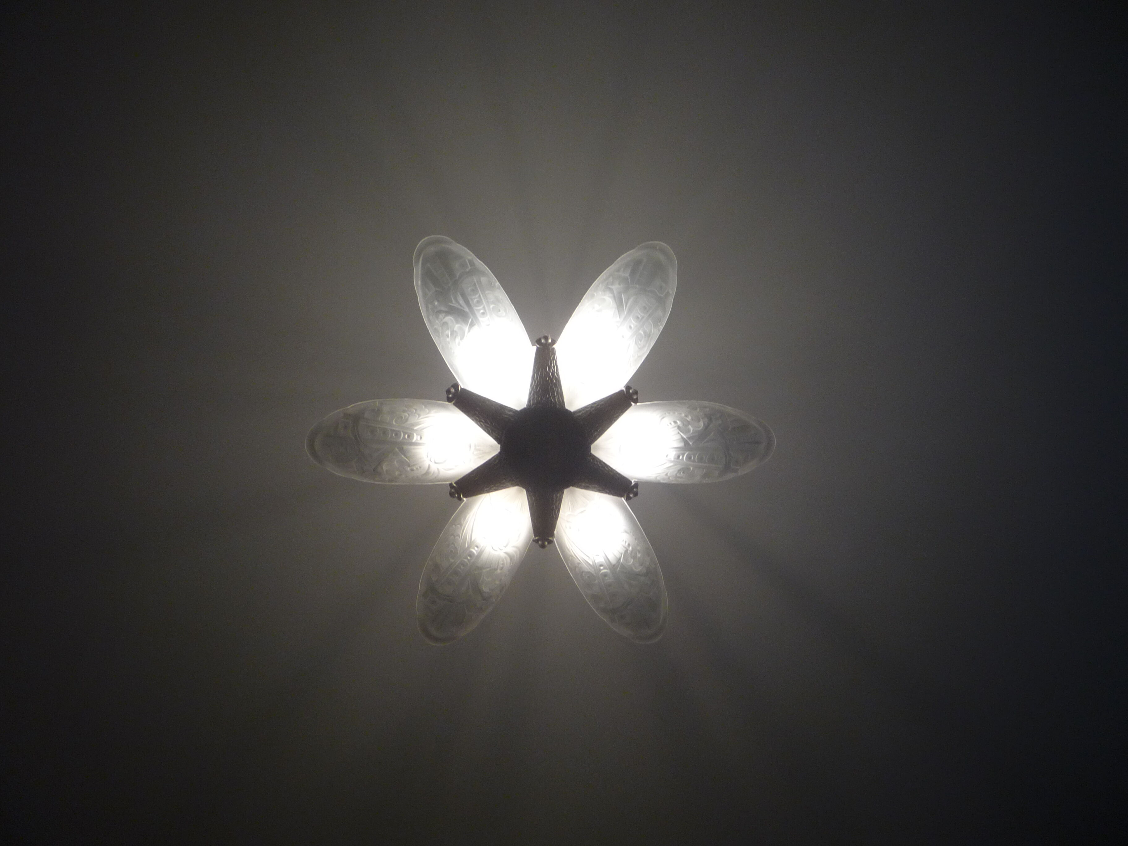 Art deco chandelier circa 1920 - 1930