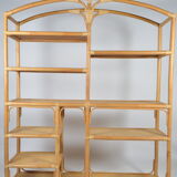 Bibliothèque en rotin