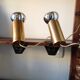 Paire de lampes spots à pince, vintage, années 70