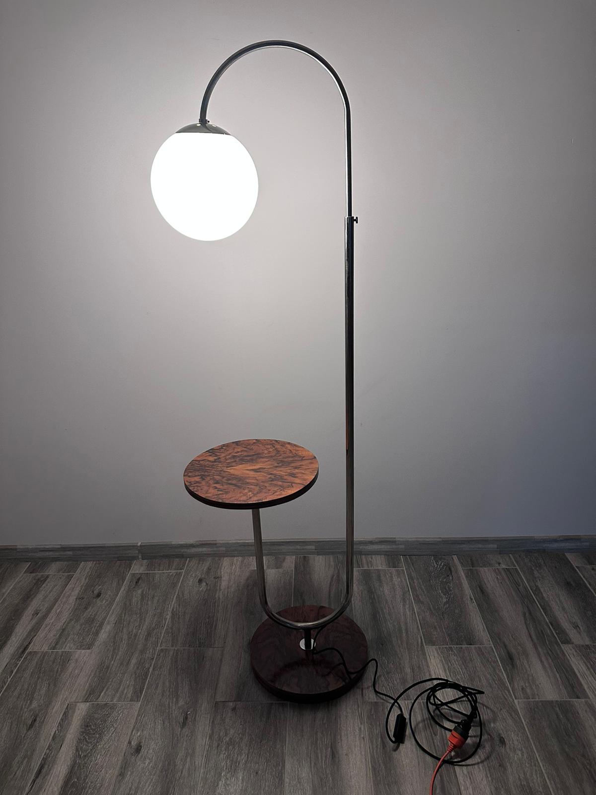 Floor Lamp by Robert Slezak for Slezak Factories, 1930s