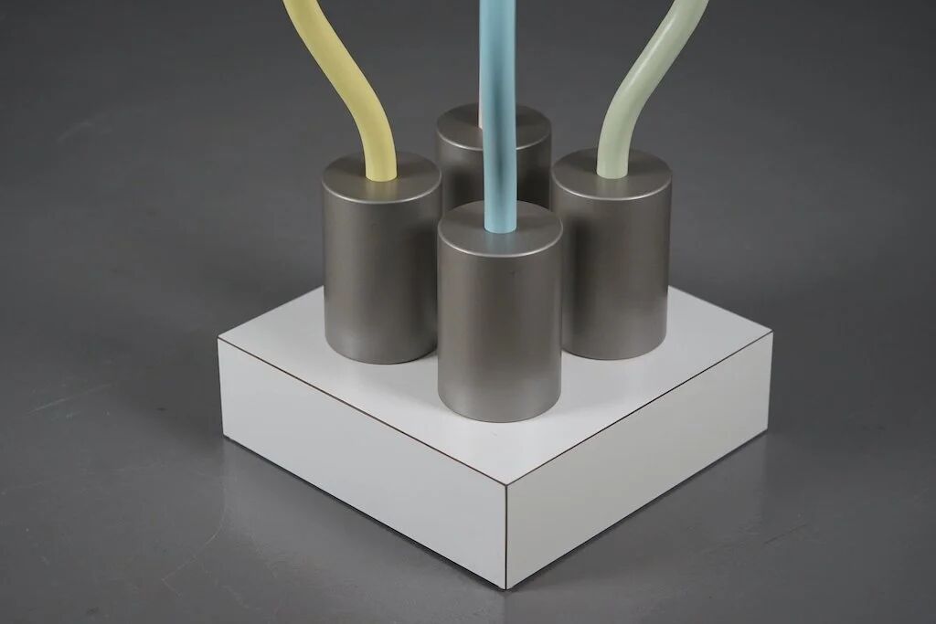 Table prototype Le Strutture Tremano par Ettore Sottsass pour Belux