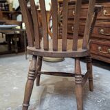 Grand fauteuil en châtaignier