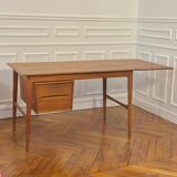 Danish modern teak desk designed by Aksel vaBoll Jensen