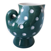 Pot à lait à pois