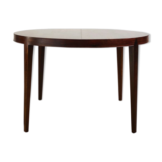 Mid-century rosewood extendable dining table by Severin Hansen for Haslev Møbelsnedkeri, 1960s