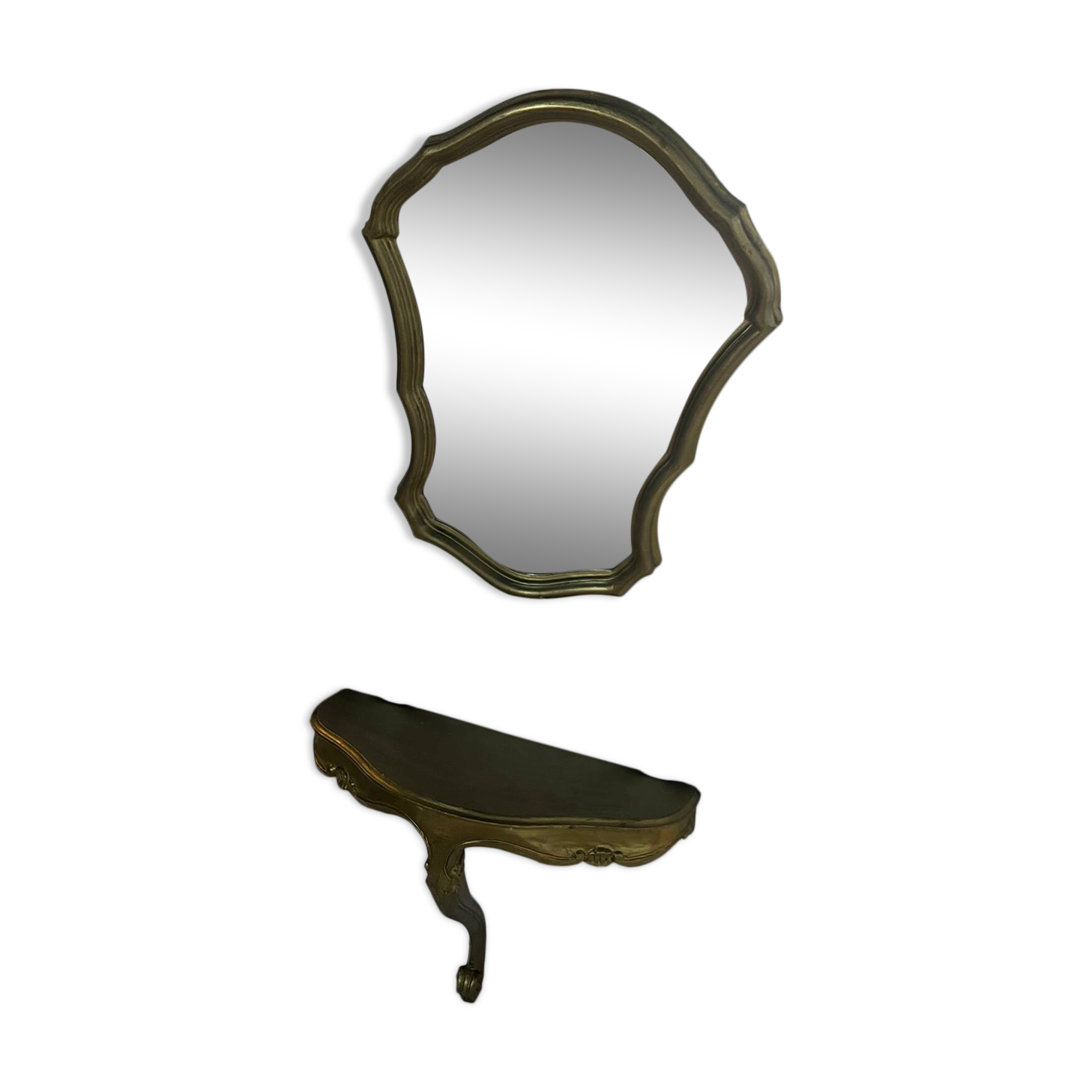 Mirror and console