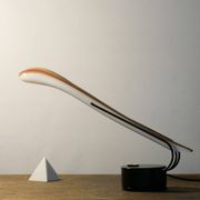 Cobra table lamp in Murano glass by Lino Tagliapietra for Effetre, Italy, 1980s