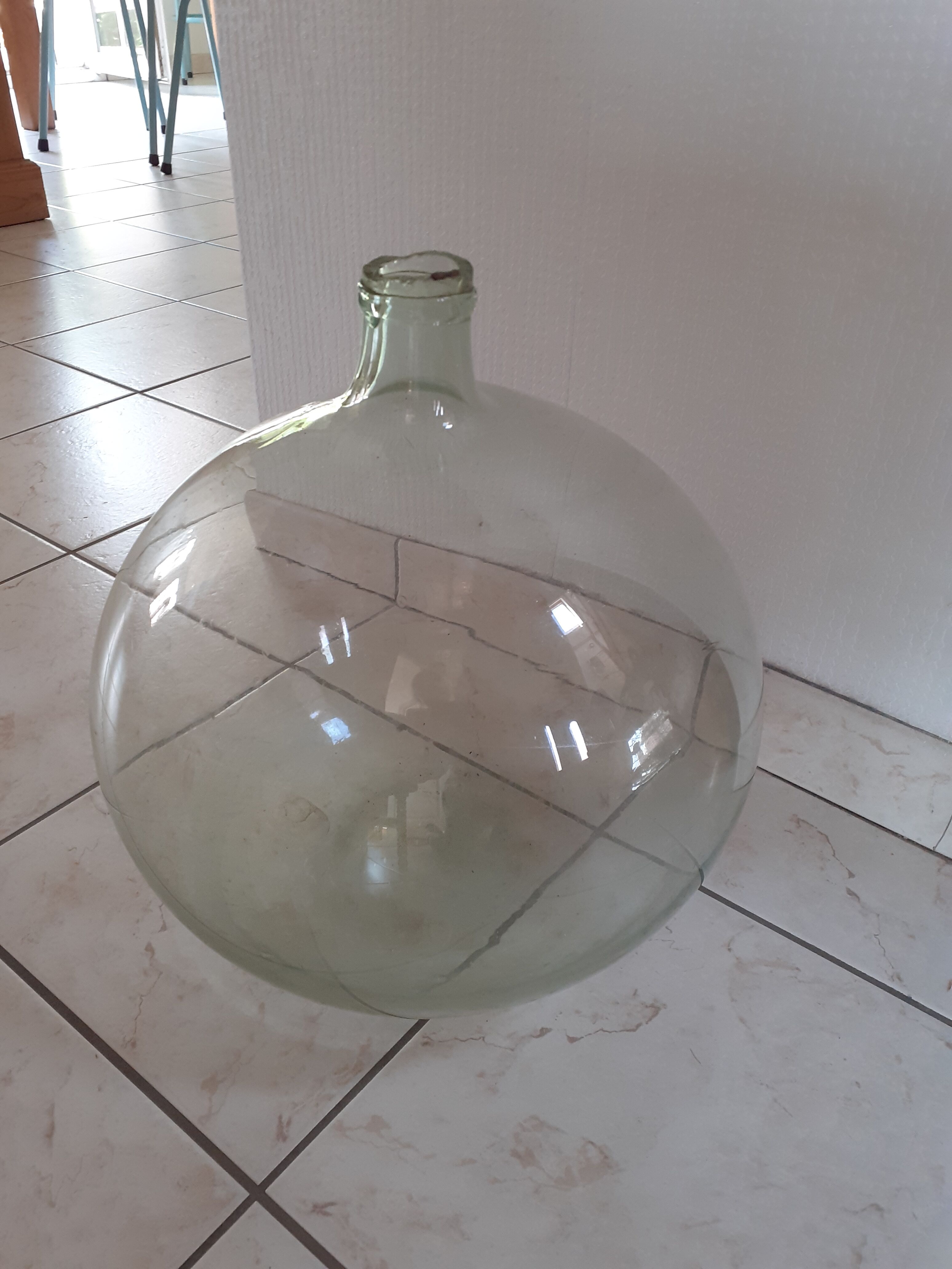Demijohn and basket