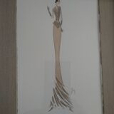 Frame with fashion design