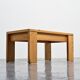 Pine coffee table Les Arcs, circa 1970