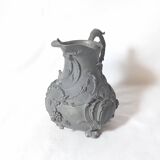 Vase-Pichet Art Nouveau En Étain