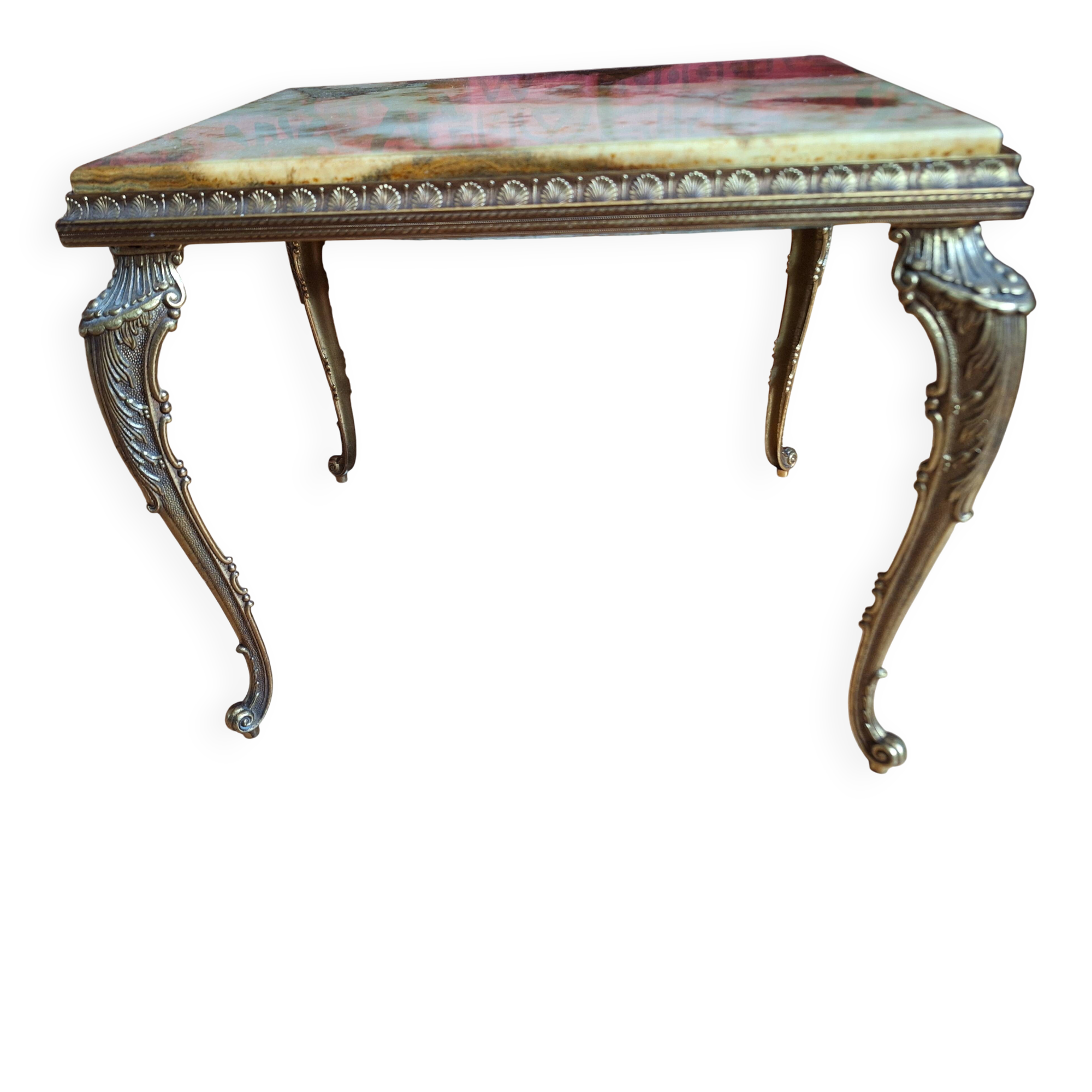 Marble side table