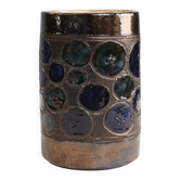 Sculptural Ceramic Vase by Perignem, Belgium 1960s