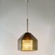 Lustre en verre scandinave du milieu du siècle par Carl Fagerlund pour Orrefors