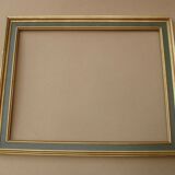 Empire green and gold frame foliage 56.7 x 44.6 cm
