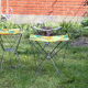 Nomad folding camping stools, France 1950s, set of three.