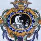 Decorative plate in Gien earthenware in Italian Renaissance style.