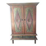 Java solid wood cabinet