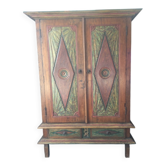 Java solid wood cabinet