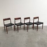 4x Møller 77 dining chairs, Denmark 1960s