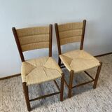 Pair of mulched chairs