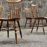 Set of 6 Baumann bistro chairs