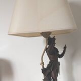 Regulator lamp from the early 20th century