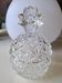 Sugar box in molded crystal