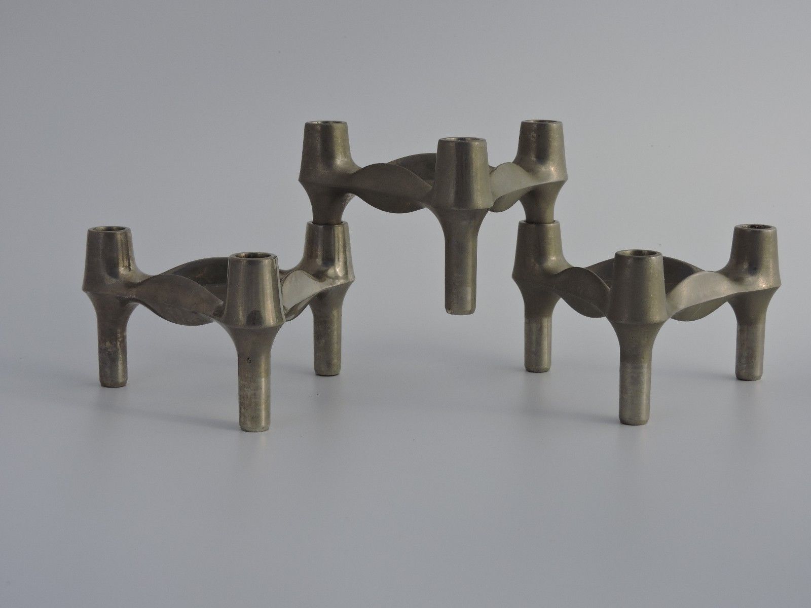 Swim vintage design stackable candlesticks