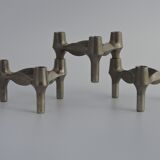 Swim vintage design stackable candlesticks