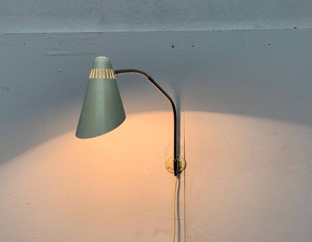 Mid-Century German Wall Light by Kaiser Leuchten, 1960s