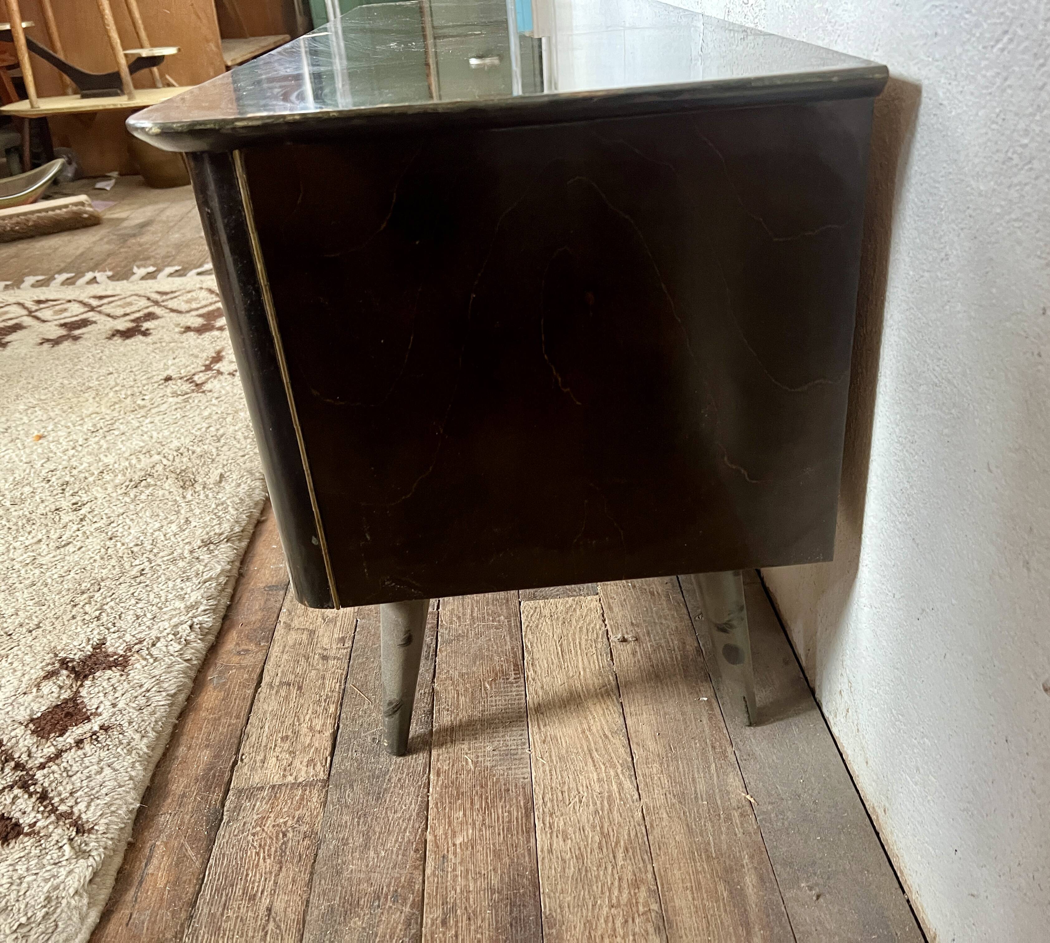 French modernist vintage TV/hifi cabinet