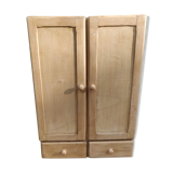 Armoire murale en bois ancienne