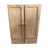 Old wooden wall cabinet