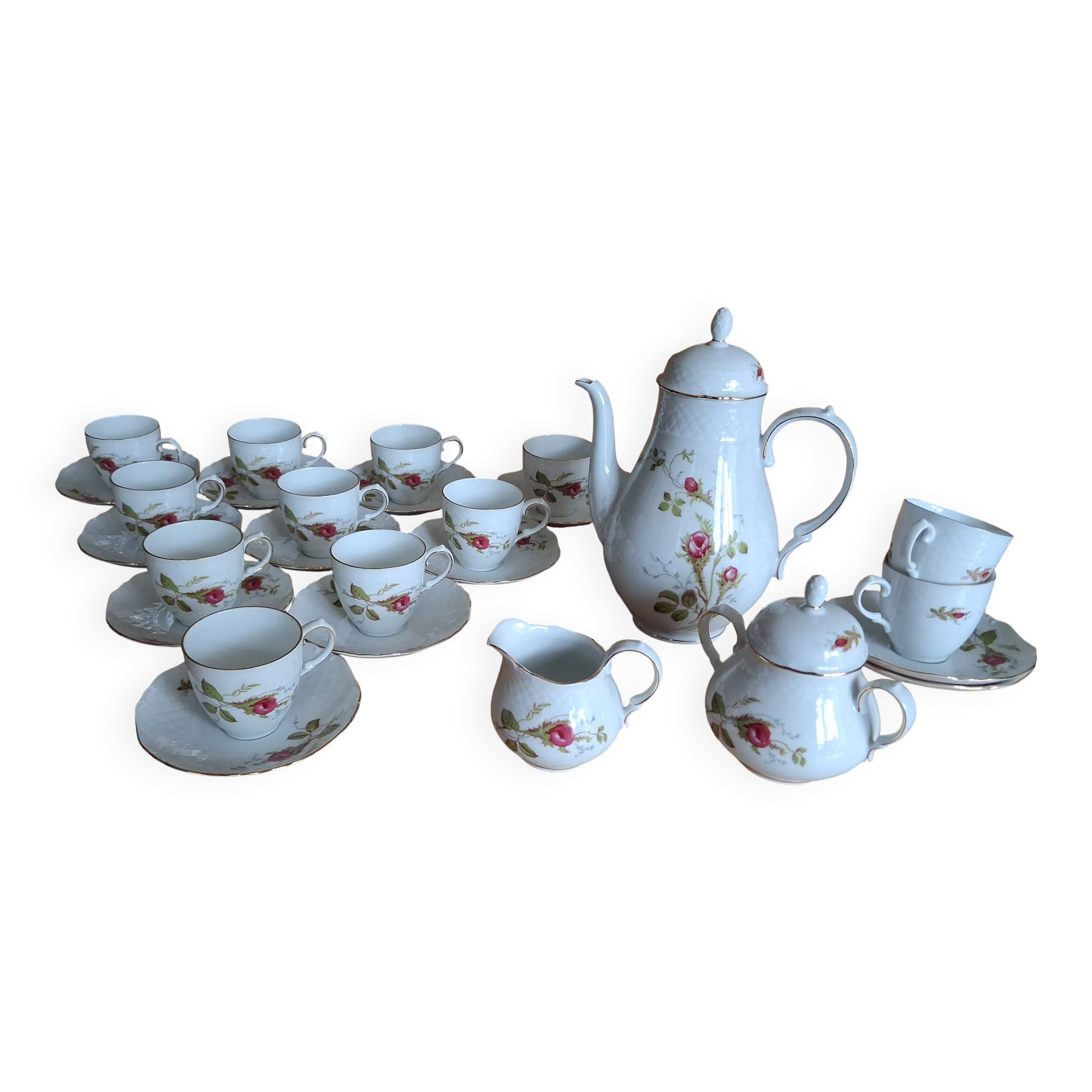 Coffee service "Briar Rose" Eschenbach
