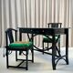 Gasparucci Italo office set / Jokhang Tiger velvet, designed by J. Hartig, Schumacher