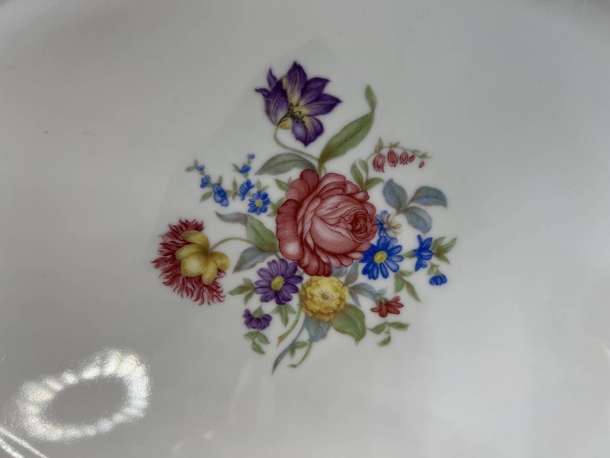 Bavaria porcelain oval serving dish