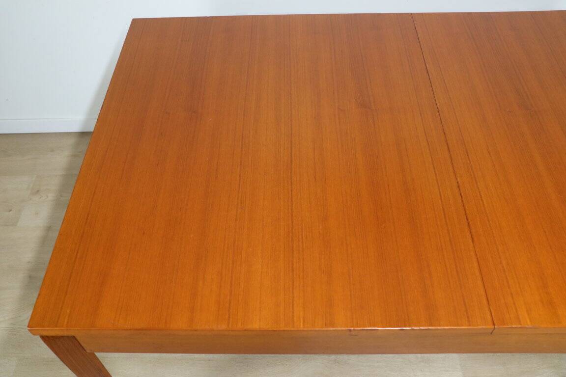 Vintage extendable teak dining table - 1960